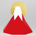 Mont Fuji Rouge